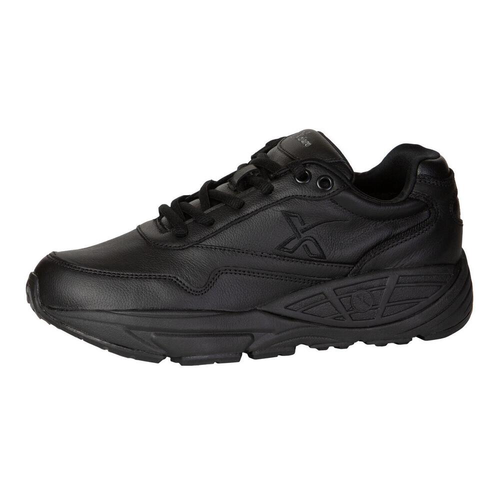 NEW XELERO men's matrix v running shoes in black leather
